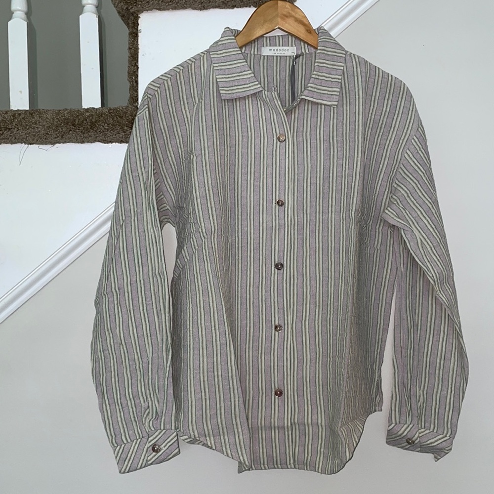 🆕 MODODOC • Button-Down Top